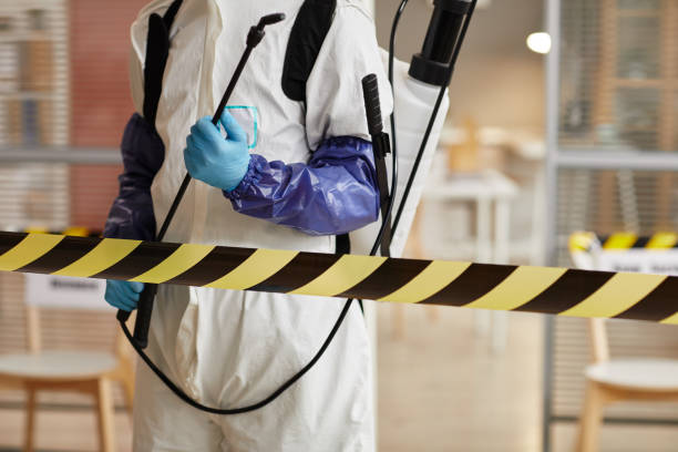 Professional Blood Cleanup technician working in Matlock, IA